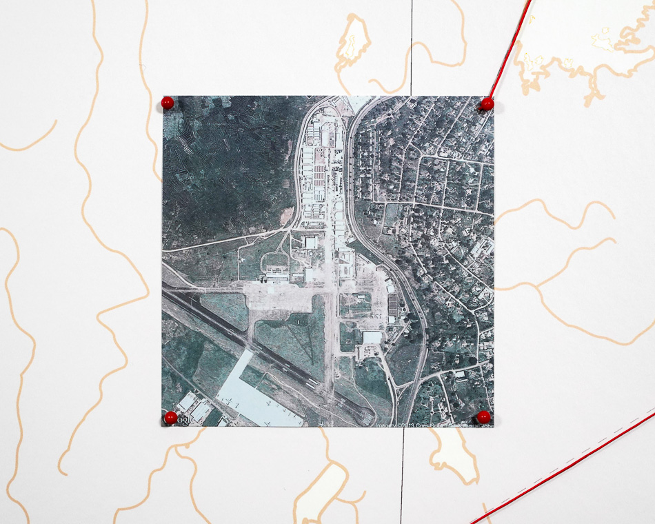 Base de Entebbe CSL, Uganda 0.046175 | 32.45588, Fonte: Google Maps.