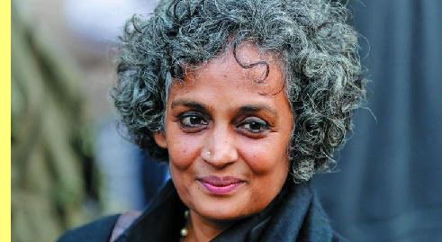 Arundhati Roy.