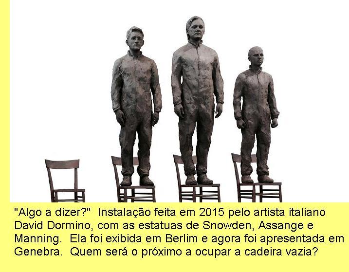 Instala��o de David Dormino.