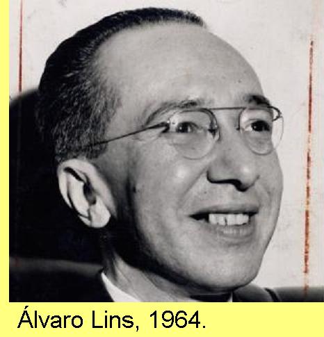 �lvaro Lins, foto de 1964.