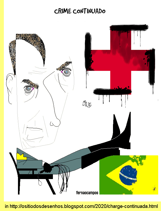 Cartoon de Fern�o Campos.