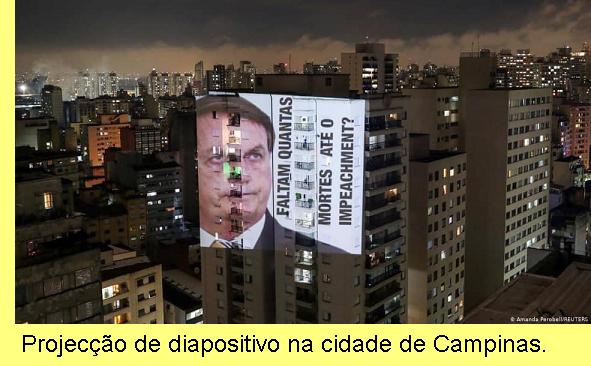 Projec��o de diapositivo em Campinas.