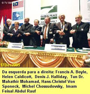 F�rum Global da Paz.