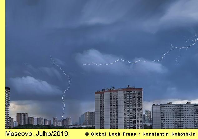 Moscovo chuvosa, Julho/2019