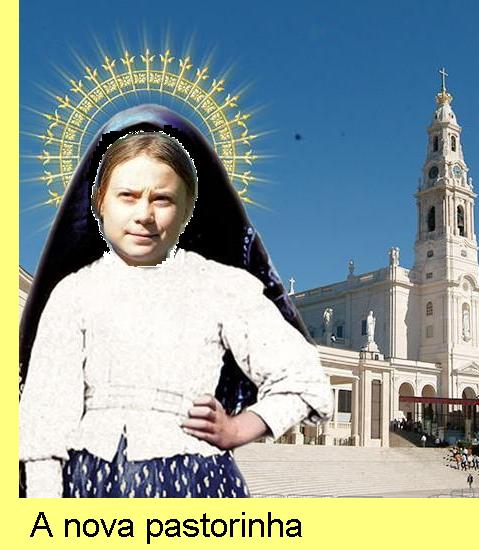 Greta, a nova pastorinha da igreja aquecimentista.