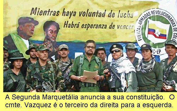 A Segunda Marquetalia anuncia a sua forma&ccedil;&atilde;o.