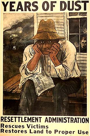 Cartaz de Ben Shahm, EUA, d�cada de 1930.