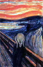'O grito', de Edvard Munch, 1863-1944.