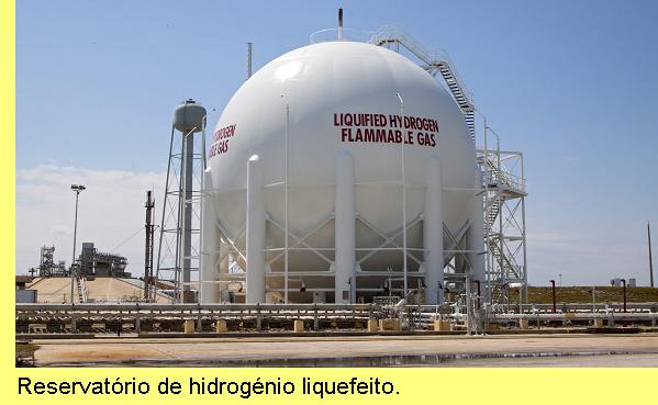Reservat�rio de hidrog�nio.