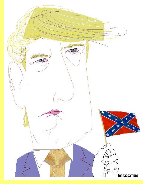 Cartoon de Fern�o Campos.