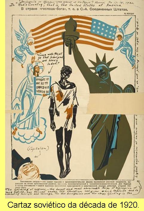 Cartaz sovi�tico da d�cada de 1920.