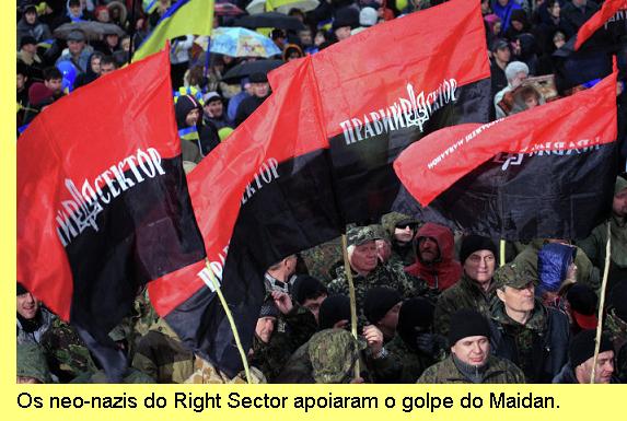 O golpe do Maidan em 2014.
