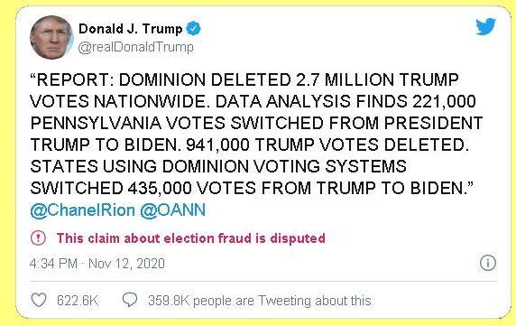 Roubo eleitoral nos EUA