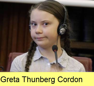 Greta, a menina que vê o carbono.