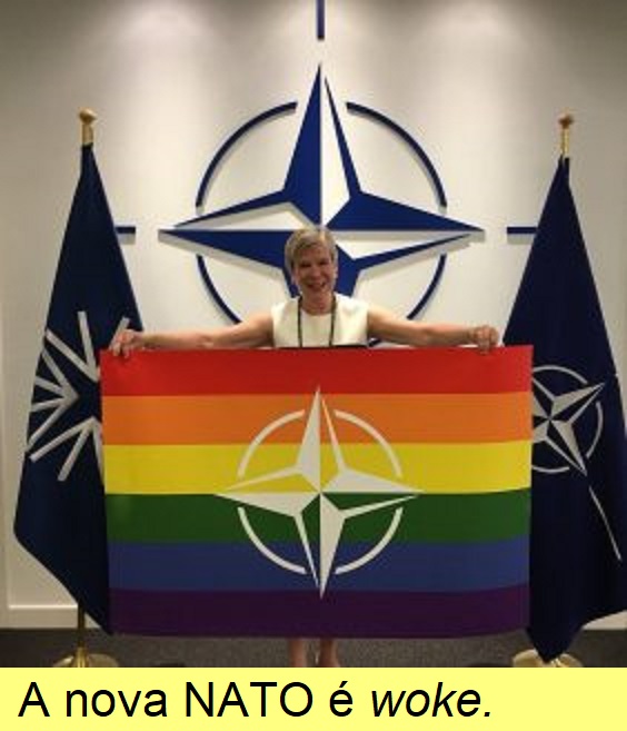A nova NATO é woke.