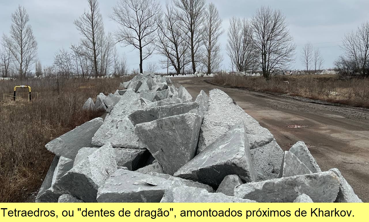 Tetraedros abandonados.