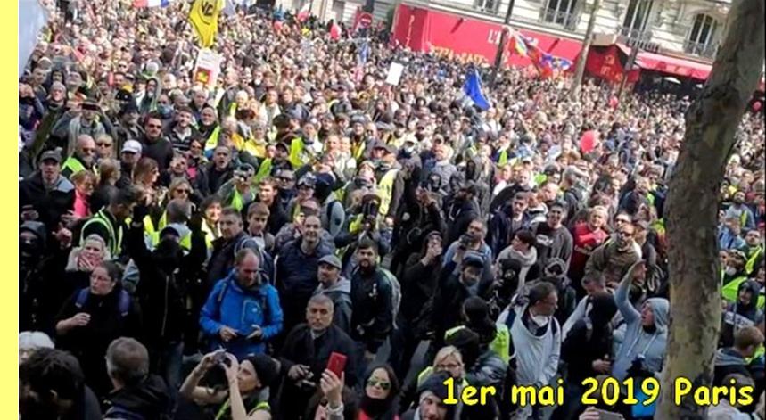 1� de Maio em Paris.