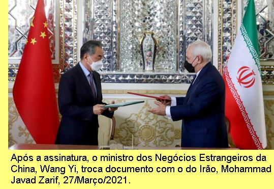 Assinatura do pacto.