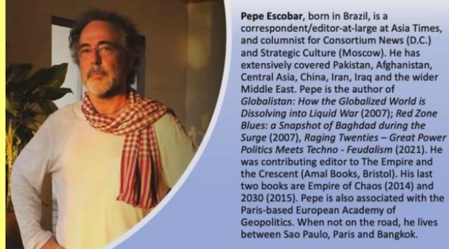 Pepe Escobar.