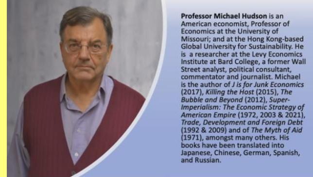 Michael Hudson.