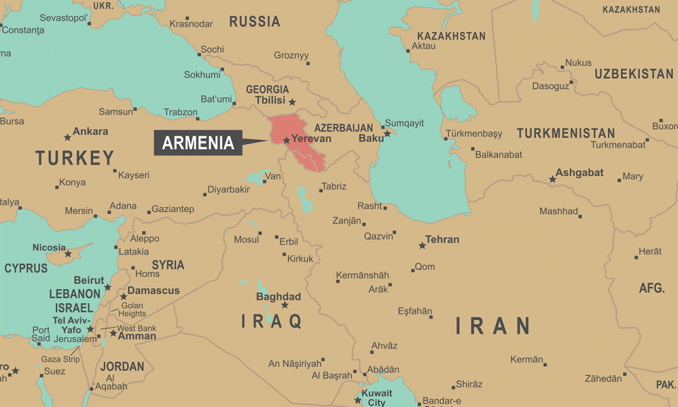 Arménia, um país 'ilhado'.