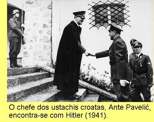 Hitler e Ante Pavelic.
