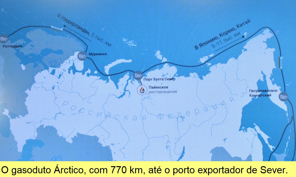 Arctic pipeline.