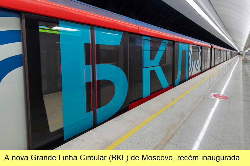 BKL, a nova Grande Linha Circular de Moscovo .