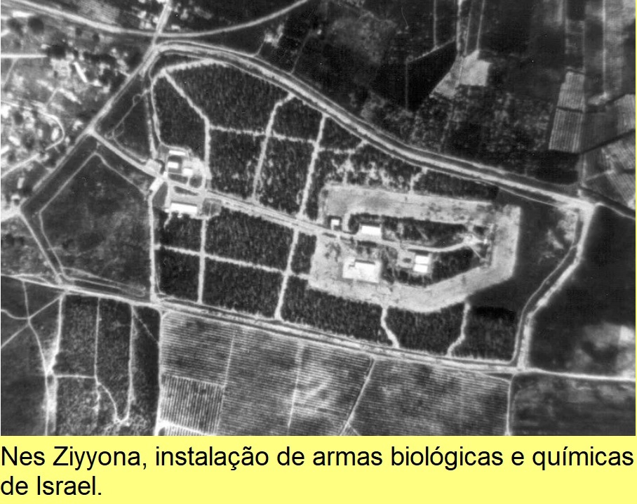 Laboratório de armas biológicas e químicas.