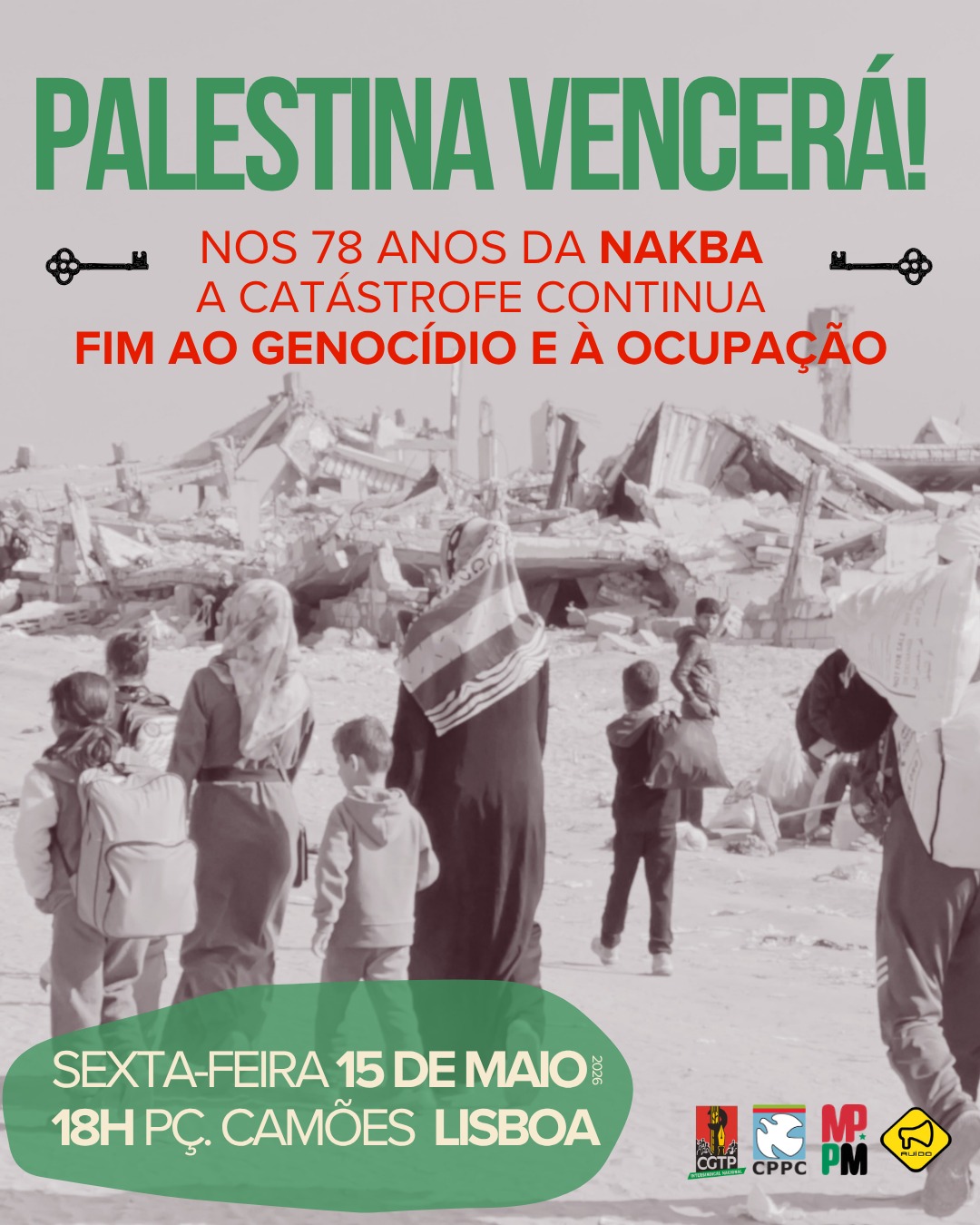 Manif em Lisboa, 15/Maio.