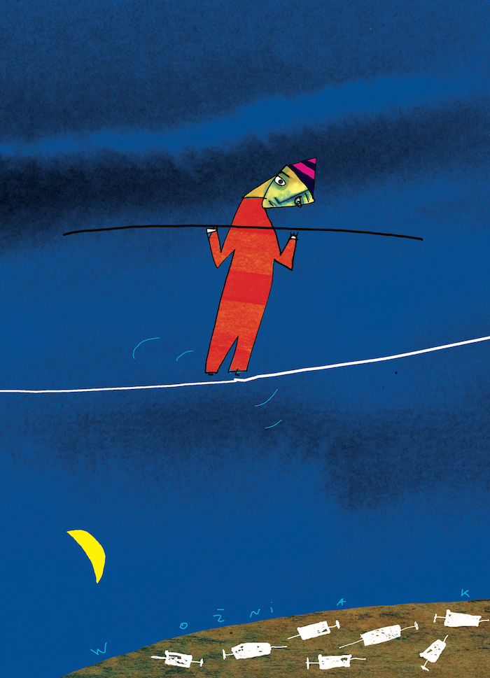 Exercício de equilíbrio.