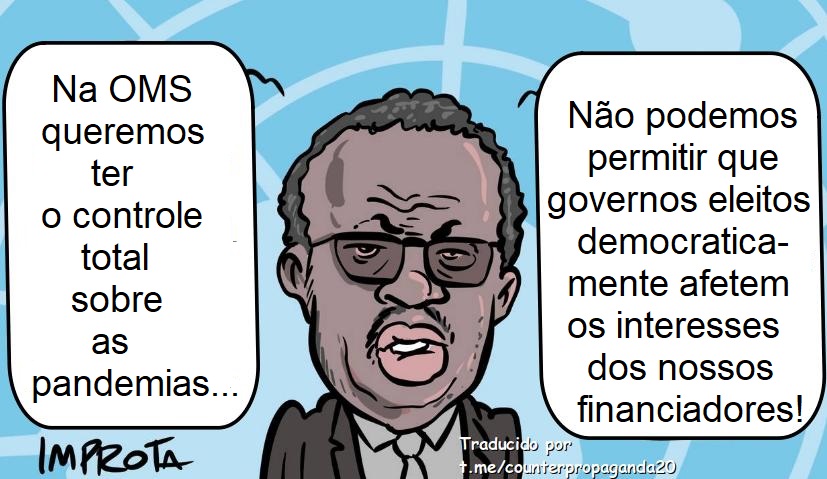 OMS, cartoon de Improta.