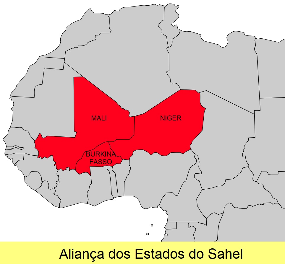 Mali, Niger e Burkina Fasso.
