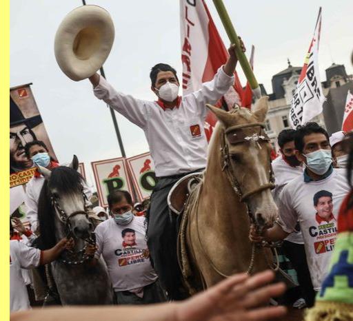 Castillo, o candidato vitorioso.