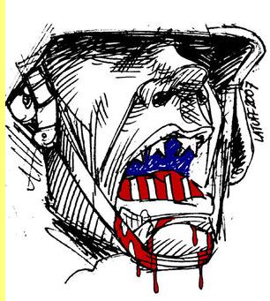 Cartoon de Latuff.
