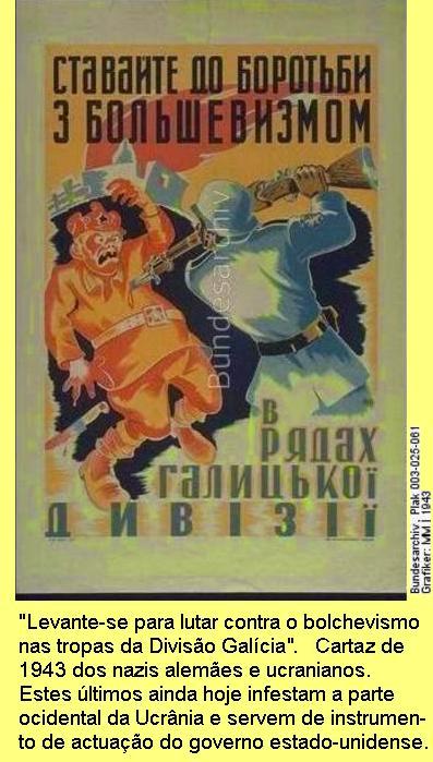 Cartaz do ukro-nazis.