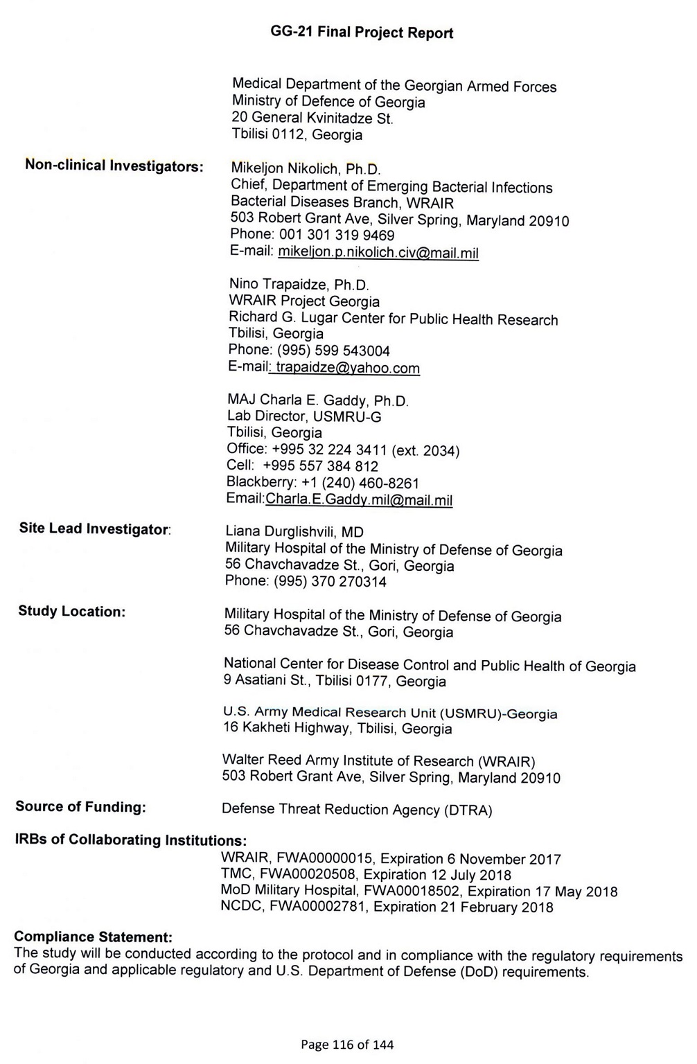 Protocolo clínico acerca de infecções entre militares.