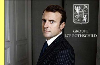 Macron, o banqueiro dos Rothschild.