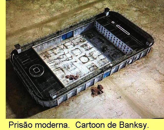Cartoon de Banksy.