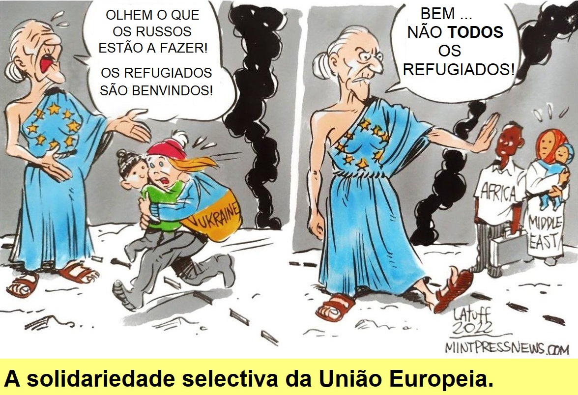 Cartoon de Latuff.