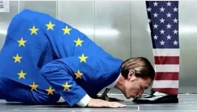 Vassalagem total da UE.