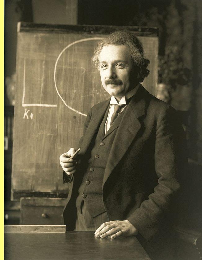 Albert Einstein, foto em 1921.