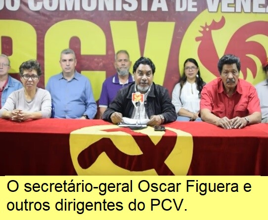 Dirigentes do PCV.